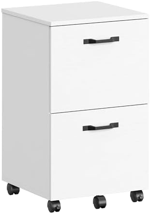 VASAGLE 2-Drawer File Cabinet, Small Rolling Filing Cabinet - Image 6