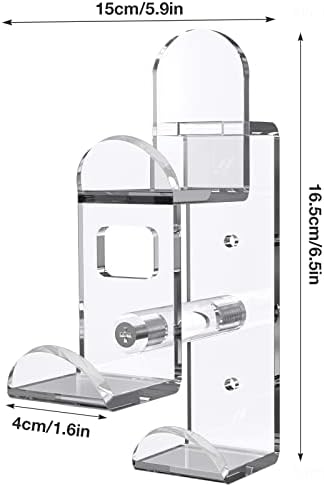 NiHome Controller Holder Wall Mount, Dual Gamepad Headphone Hanger Xbox PS5 - Image 7