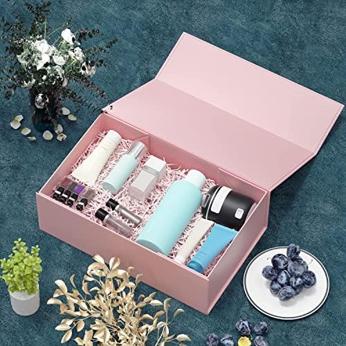 RYDDOY 5 Pack Pink Gift Box, 13.8x9.5x4.3'' Large Gift Boxes with Lids - Image 7