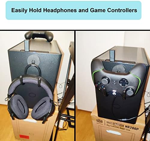 YYST Magnetic Headset Headphone Holder for Computer/Gaming Headsets, Headphone, up to 1 kg(2 lbs)- No Headsets (1) - Image 5