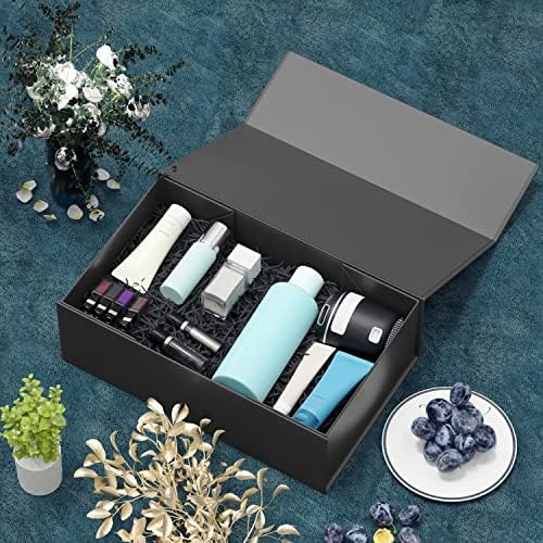 RYDDOY Black Gift Box, 13.8x9.5x4.3'' Large Gift Boxes with Lids - Image 7