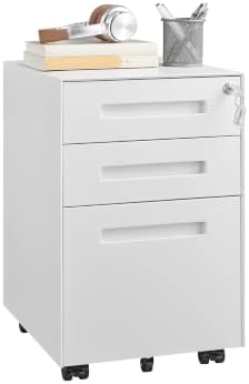 Fully Assembled Home Office Filing Cabinet with Lock by GUIZEEOPO