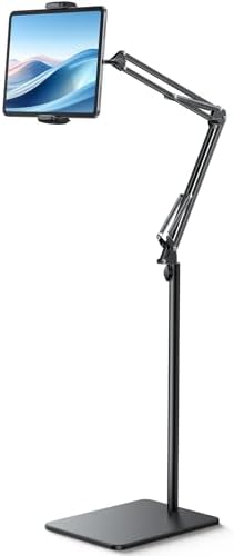 Lamicall Kindle Stand Tablet Holder 55" Height Adjust Extend Flexible Arm by Lamicall
