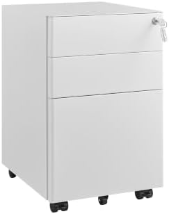 Fully Assembled 3 Drawer File Cabinets for Home Office by Approgreent
