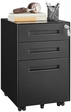Fully Assembled Home Office File Cabinet with Lock by GUIZEEOPO