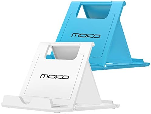 MoKo 2 Pack Cell Phone Stand for Desk, Tablet Stand for 4"-11" Devices by MoKo