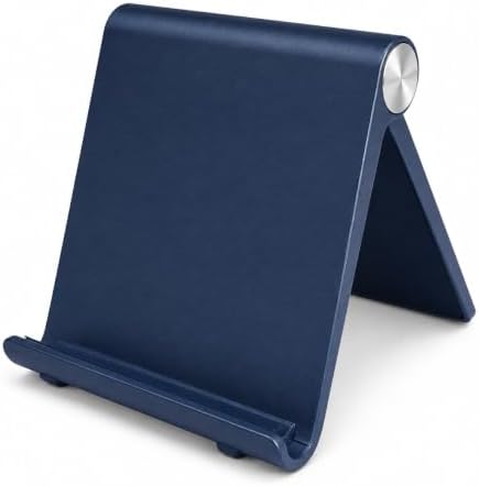 Foldable Phone & Tablet Stand for Desk, Adjustable Portable Phone Holder for Smartphones & Mini Tablets, Non-Slip Design by Unknown