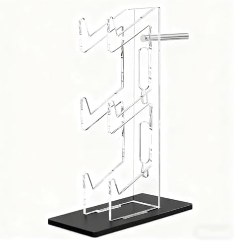 Controller Stand 3 Tiers, Universal Controller Holder Headphone Stand, Headset Holder, Acrylic Controller Display Stand Compatible with Xbox, PS5, PS4, Nintendo Switch - Ideal Desk Mount for Gamers - Image 5