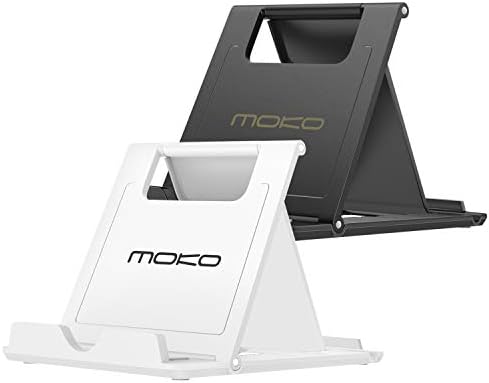 MoKo 2 Pack Cell Phone Stand for Desk, Tablet Stand for 4"-11" Devices by MoKo