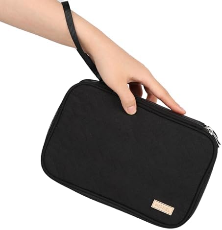 NISHEL Electronics Travel Organizer Cord Case, Charger Cable Tech Bag - Image 3