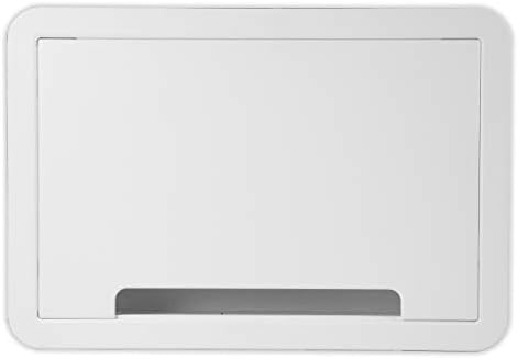 Legrand - OnQ Cable Management, In-Wall Media Box, Dual Purpose Structured Wiring Enclosure, TV Home Theater Recessed Storage Box, 9 Inch, white ENP0900-NA by Legrand-On-Q