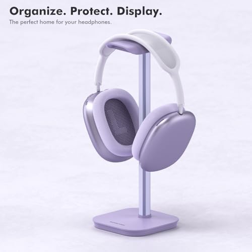 Headphone Stand, Aluminum Desk Headset Earphone Holder (Purple) - Image 6