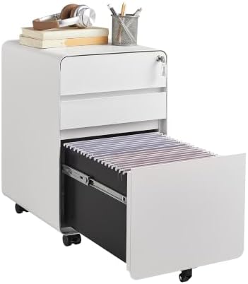 3 Drawer Mobile File Cabinets for Home Office by Approgreent