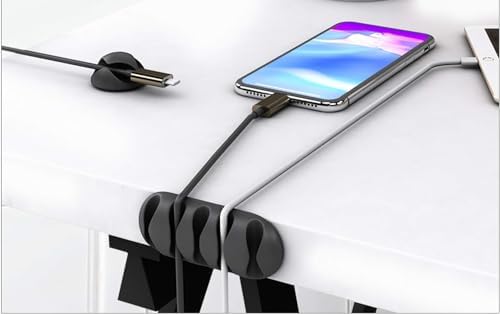 16PCS White Self Adhesive Cable Clips, Cord Holder, Cord Organizer - Image 3