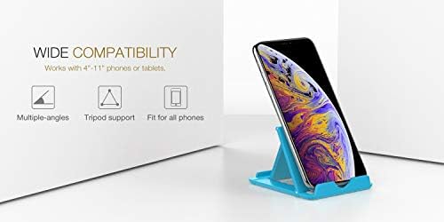MoKo 2 Pack Cell Phone Stand for Desk, Tablet Stand for 4"-11" Devices - Image 2