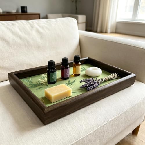 Wooden Decorative Trays (1, Green) - Image 2