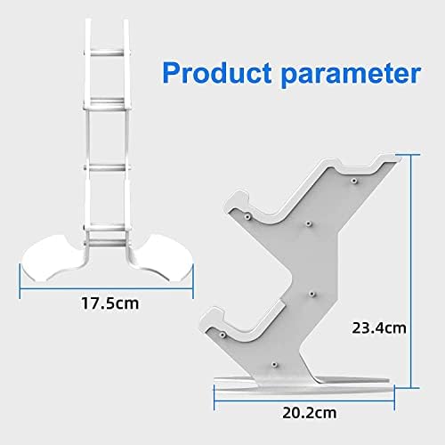 NBCP Controller Stand, Headphone Holder, Universal Adjustable Game Controller Headset Hanger Mount for All Universal Gaming PS5 Accessories, Xbox Sony PS4 Nintendo Switch - Image 5