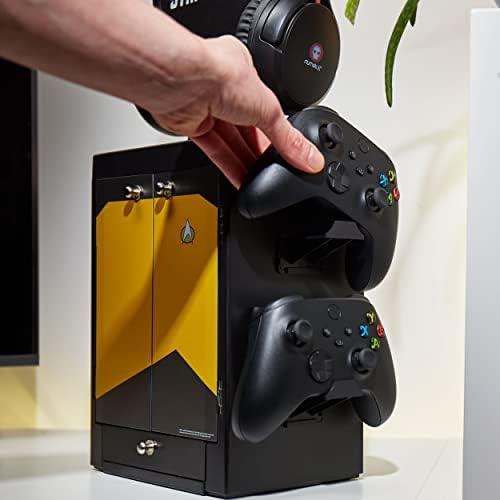 Numskull Star Trek Yellow Gaming Accessory Locker & Storage Stand - Image 5