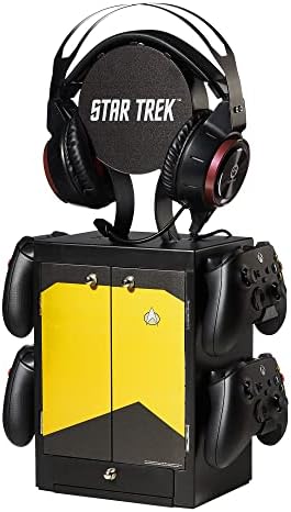 Numskull Star Trek Yellow Gaming Accessory Locker & Storage Stand by Numskull