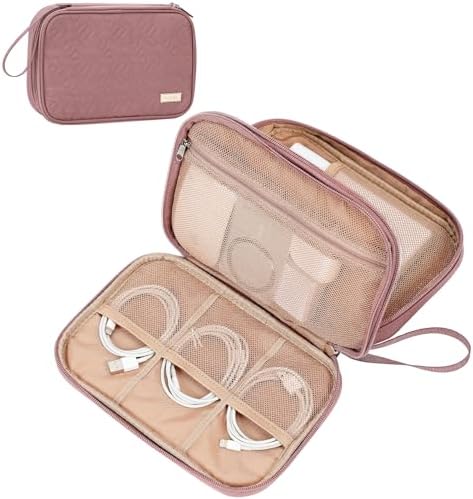 NISHEL Electronics Travel Organizer Cord Case, Charger Cable Tech Bag by NISHEL