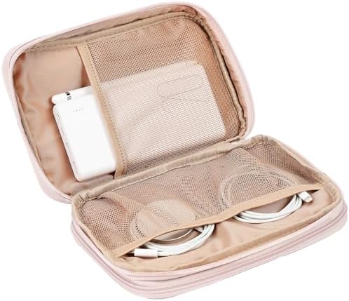 NISHEL Electronics Travel Organizer Cord Case, Charger Cable Tech Bag - Image 4