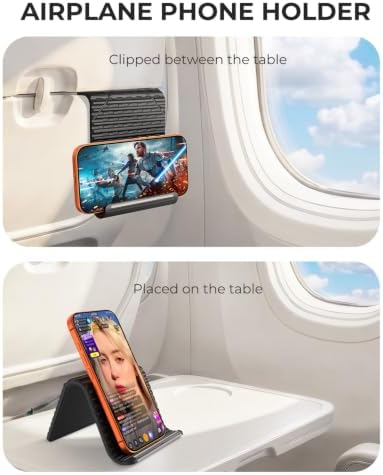 2026 Airplane Phone Holder, Flexible Silicone Portable Phone Stand - Image 2