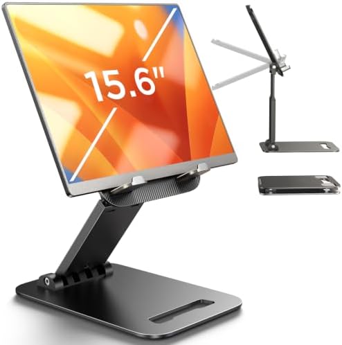 LISEN iPad Stand Tablet Holder for Desk, iPad Holder Accessories Foldable by Lisen