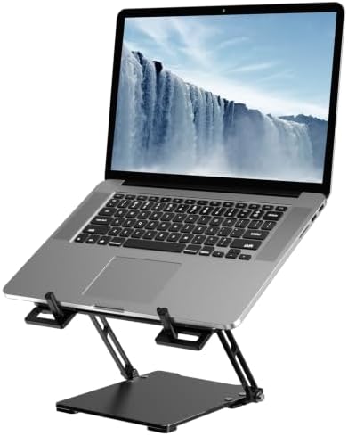 Ultra-Thin Laptop Stand for Desk, Adjustable Laptop Riser by Gogoonike