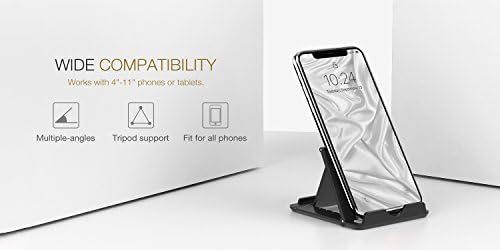 Moko 2 Pack Cell Phone Stand for Desk, Tablet Stand for 4"-11" Devices - Image 2