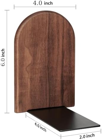 Book Ends,Bookends Wood Book Ends Universal Economy Bookend (16, Medium) - Image 5