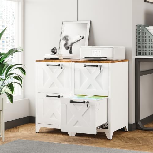 File Cabinet with Lock Vertical Filing Storage Cabinet Office Home Steel for Letter Size File Cabinet Locked,Assembly Required - Image 6