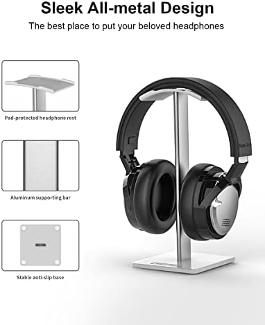 Headphone Stand Headset Holder Earphone Stand for All Headphones Size - Image 3