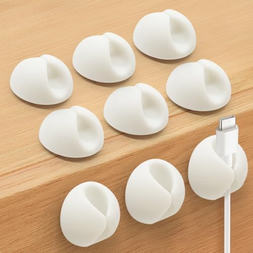 Cable Clips, Cord Holder, Wire Holder for Cable Management, 9PCS by MYKURS