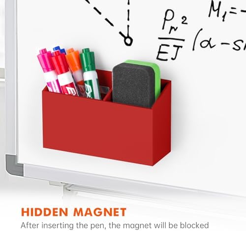 Magnetic Dry Erase Marker Holder for Whiteboard & Refrigerator - Image 4