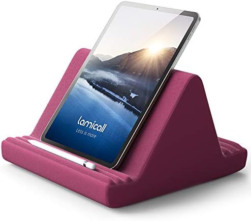 Lamicall Tablet Pillow Stand iPad Bed Soft Holder for Lap 6 Viewing Angles by Lamicall