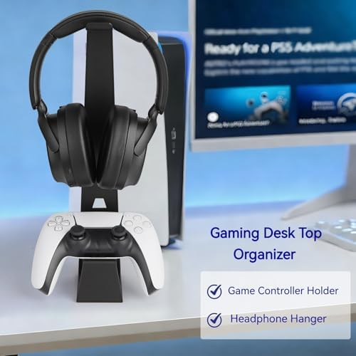Headphone and Controller Stand Gaming Headset Stand Metal - Image 3