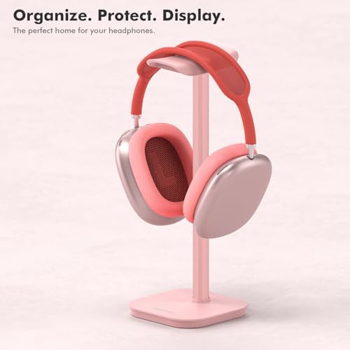 Headphone Stand, Aluminum Desk Headset Earphone Holder (Pink) - Image 6
