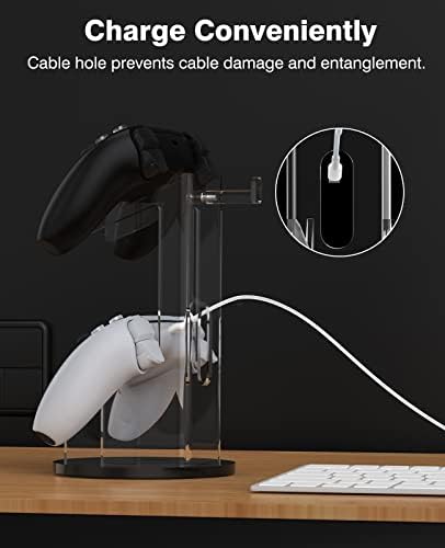 MoKo Universal Game Controller & Headset Stand, 2-in-1 Holder Acrylic - Image 4