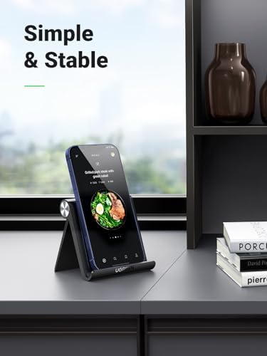 UGREEN Cell Phone Stand for Desk, Fully Foldable&Adjustable Phone Holder - Image 2