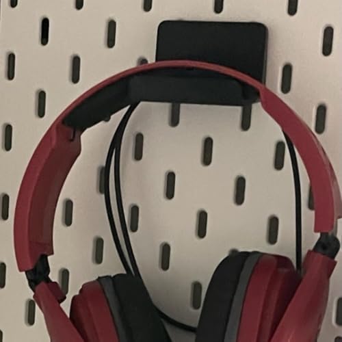3D_ZeapoAI Headphone and Controller Holder for IKEA Skadis Pegboard Compatible with Xbox PS5 PS4 Controller 2Pcs - Image 2