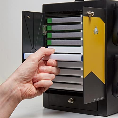 Numskull Star Trek Yellow Gaming Accessory Locker & Storage Stand - Image 6