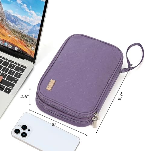 NISHEL Electronics Travel Organizer Cord Case, Charger Cable Tech Bag - Image 6