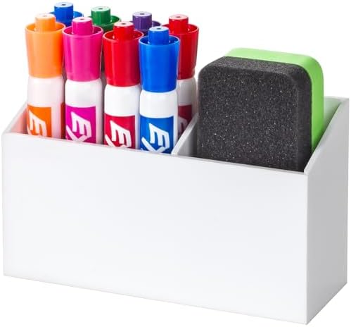 Magnetic Dry Erase Marker Holder for Whiteboard & Refrigerator by BEYGORM