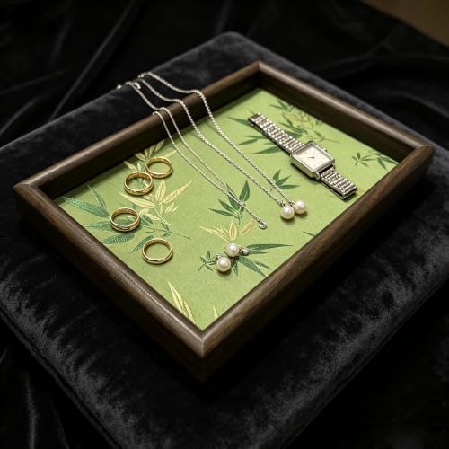 Wooden Decorative Trays (1, Green) - Image 3
