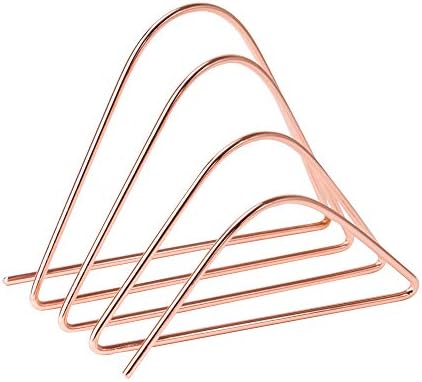 U Brands Desktop Letter Sorter, Rose Gold Wire Metal - 856U06-24 by UBrands