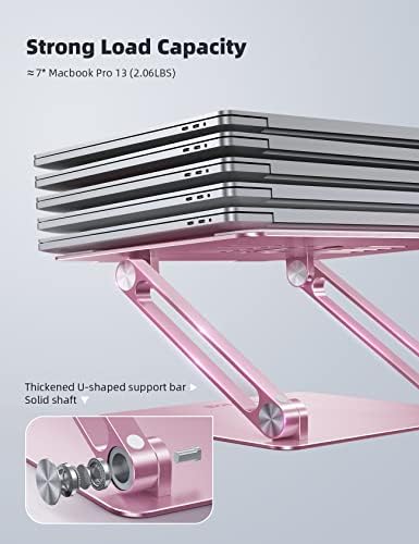 Lamicall Adjustable Laptop Stand for Desk for MacBook Air Pro HP 10-17.3'' - Image 5