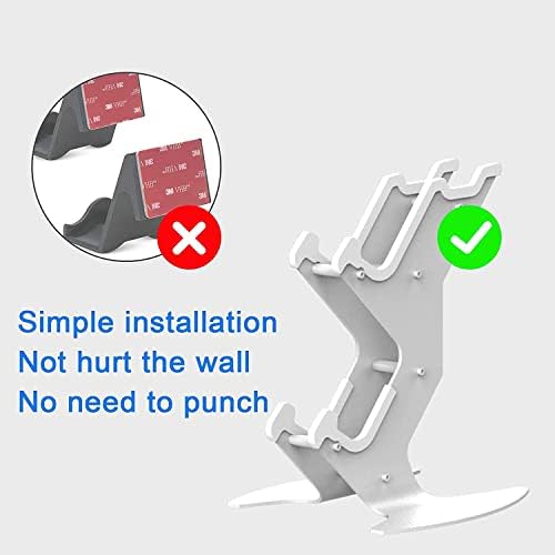 NBCP Controller Stand, Headphone Holder, Universal Adjustable Game Controller Headset Hanger Mount for All Universal Gaming PS5 Accessories, Xbox Sony PS4 Nintendo Switch - Image 6