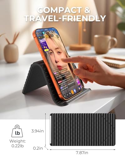 2026 Airplane Phone Holder, Flexible Silicone Portable Phone Stand - Image 6