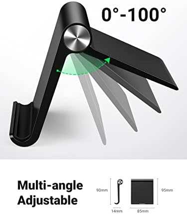 UGREEN Cell Phone Stand for Desk, Fully Foldable&Adjustable Phone Holder - Image 3