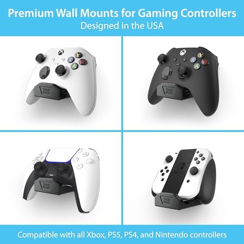 TotalMount Controller Wall Mount – Removable Adhesive – Non-Slip (1 Pack) - Image 2